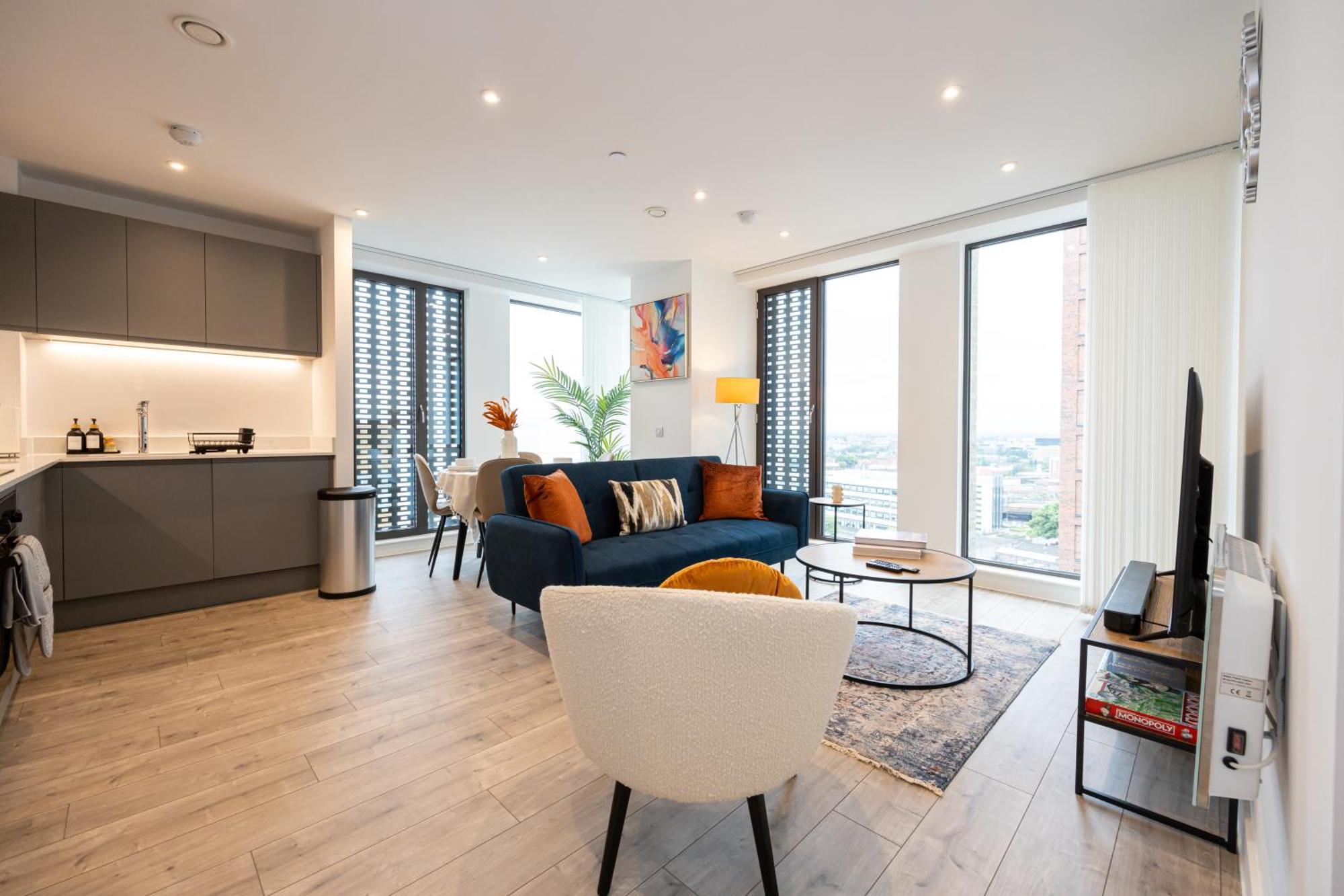 Apartament Pet Friendly 2Br Near Station By Asquare Letting Manchester Zewnętrze zdjęcie