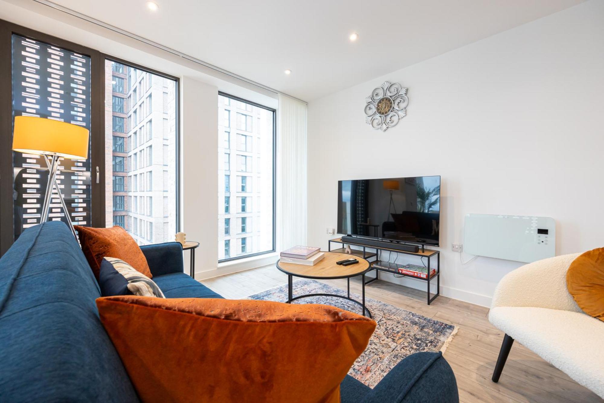 Apartament Pet Friendly 2Br Near Station By Asquare Letting Manchester Zewnętrze zdjęcie